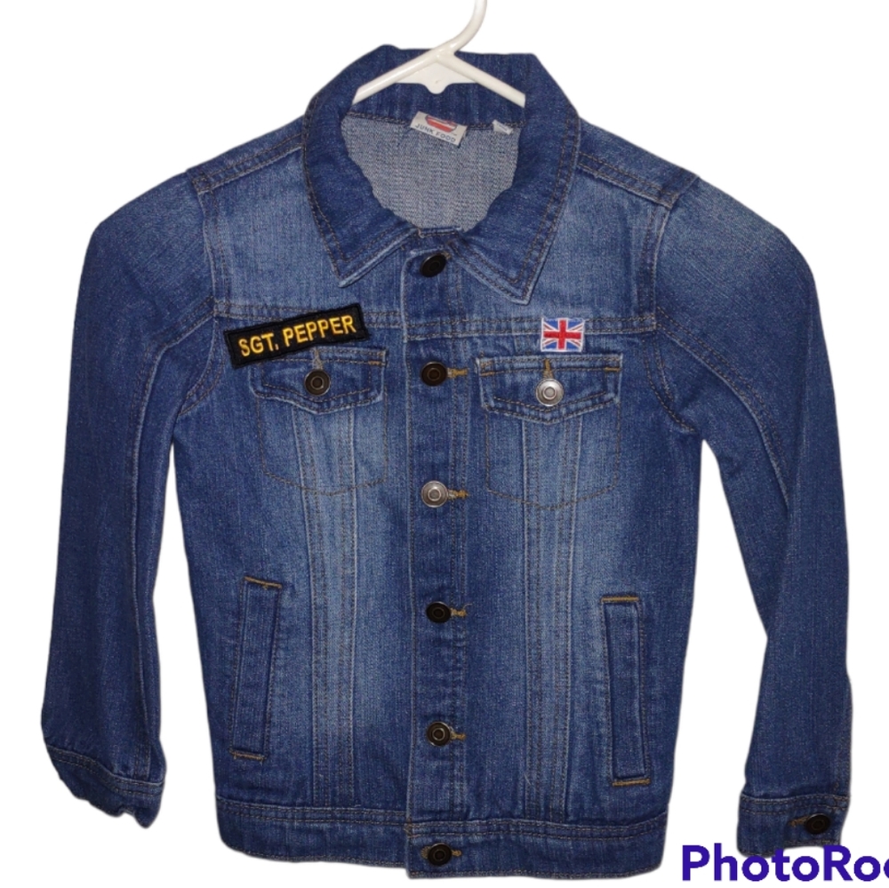 Kids Junk Food Beatles Jean Jacket